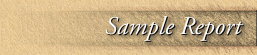 Sample Report Sample Report